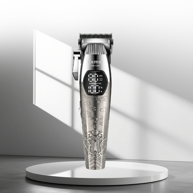 Kemei KM-1364 Classical Hair Clipper With Charging Dock