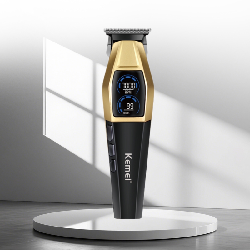 Kemei KM-1508 Salon Trimmer Machine DLC Plated Blades