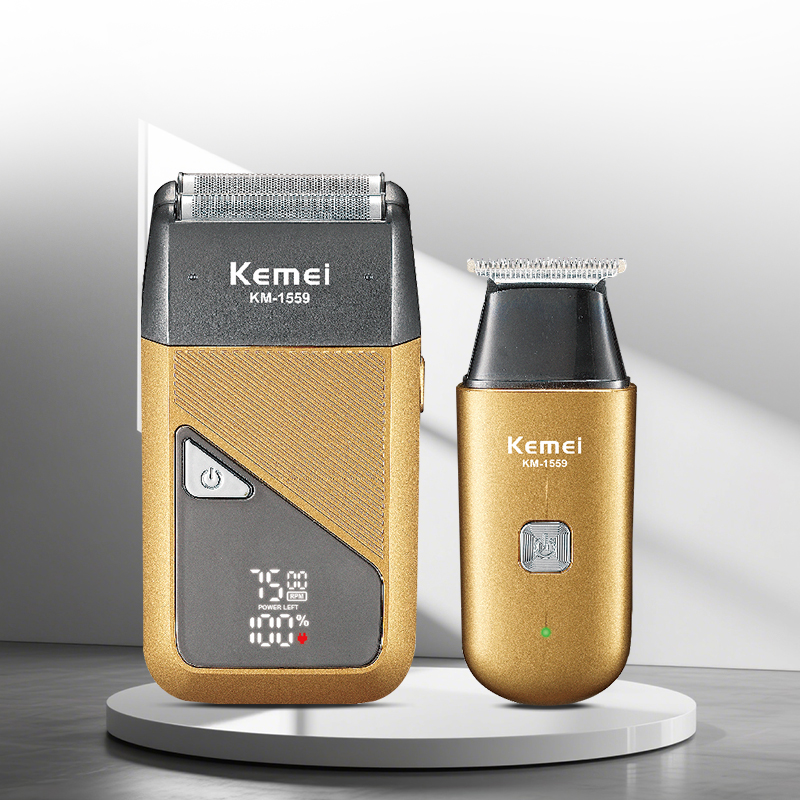 Kemei KM-1559 Mini Trimmer With Beard Shaver Kits