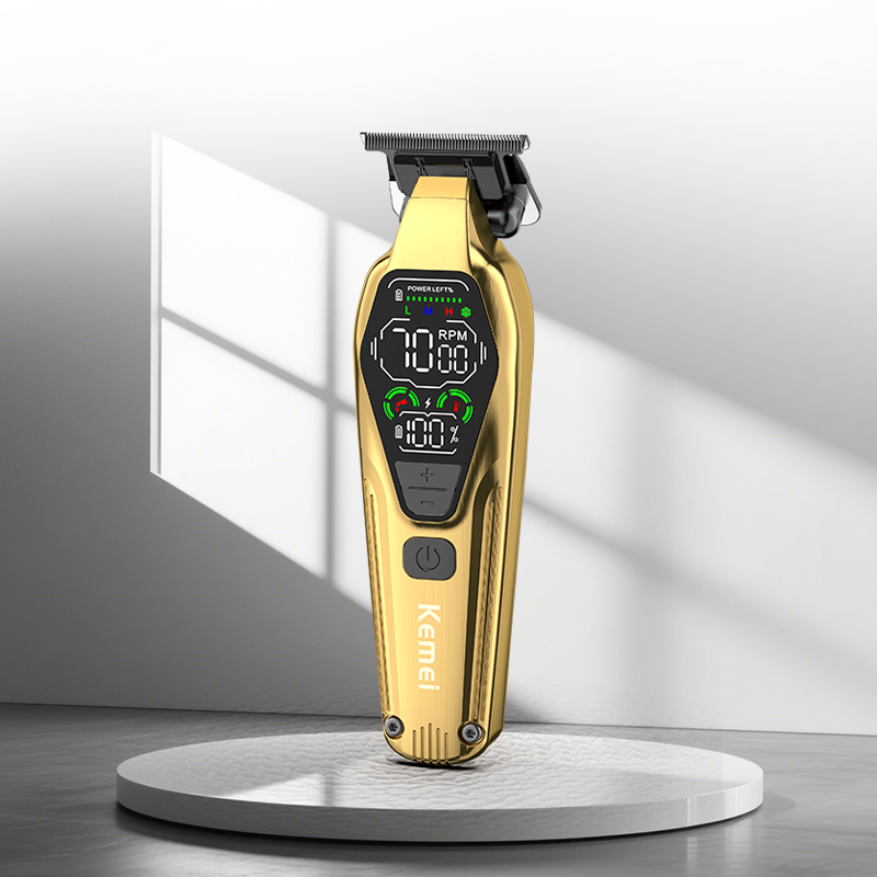 Kemei KM-1697 Pro Barber Trimmer Powder Metallurgy Blade