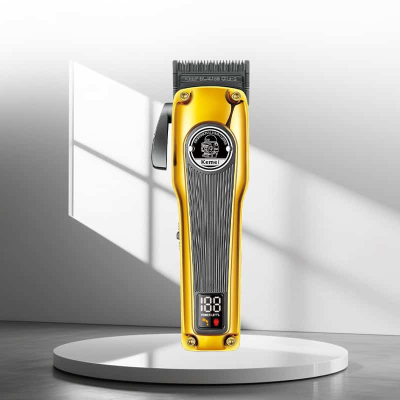 Kemei KM-1825 Cordless Hair Clipper with Metal Body