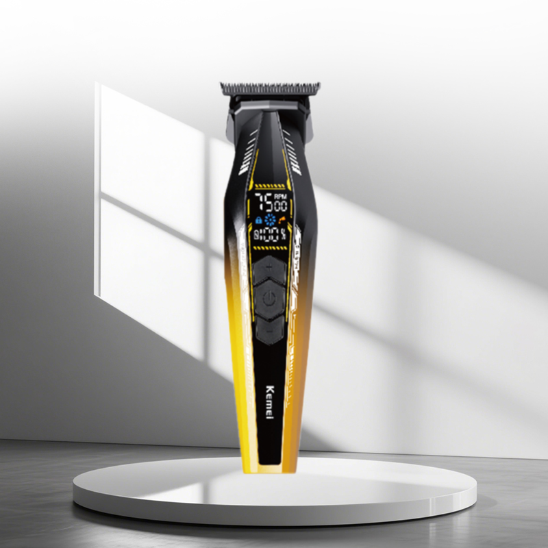 Kemei KM-1917 Cordless Trimmer For Barber DLC Blade