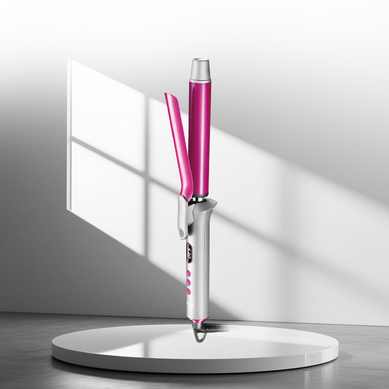 Kemei KM-2303 LCD Display Hair Curling Iron Women