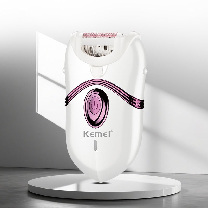 KM-395 Lady Epilator 3in1 With Replaceable Shaver Blade