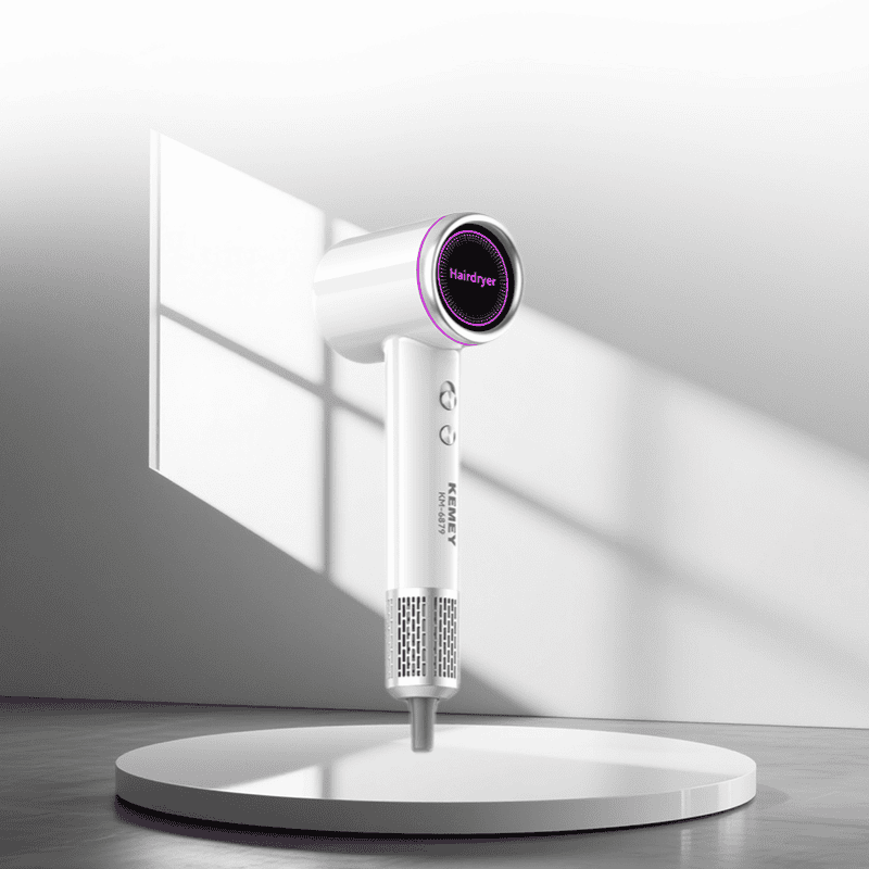Kemey KM-6879 Hair Blower With 4 Different Temperatures
