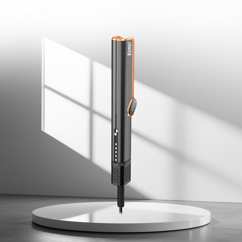 Kemei KM-6910 Plasma Hair Straightener For Dual Wet and Dry