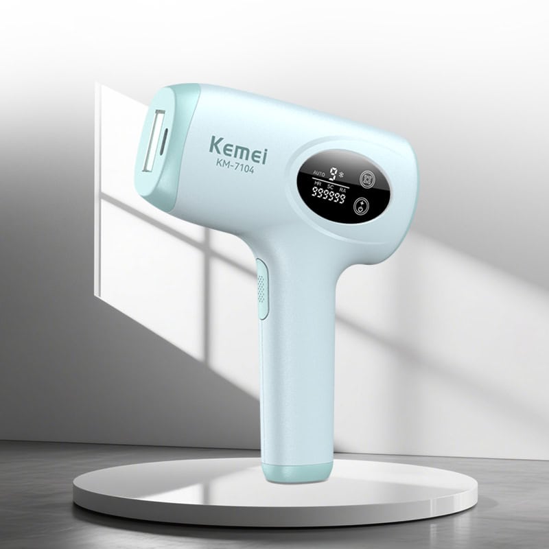 Kemei KM-7104 IPL Ice Cooling Hair Shaver Lasering Machine