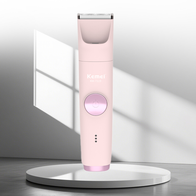 Kemei KM-7119 Women Trimmer Kit Body Shaver 3 In 1 Set