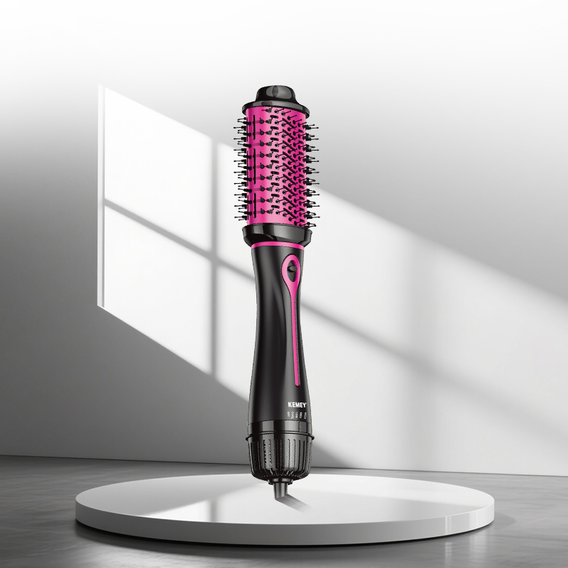 Kemey KM-8012 Professional Hot Air Comb Hair Blowing Dryer