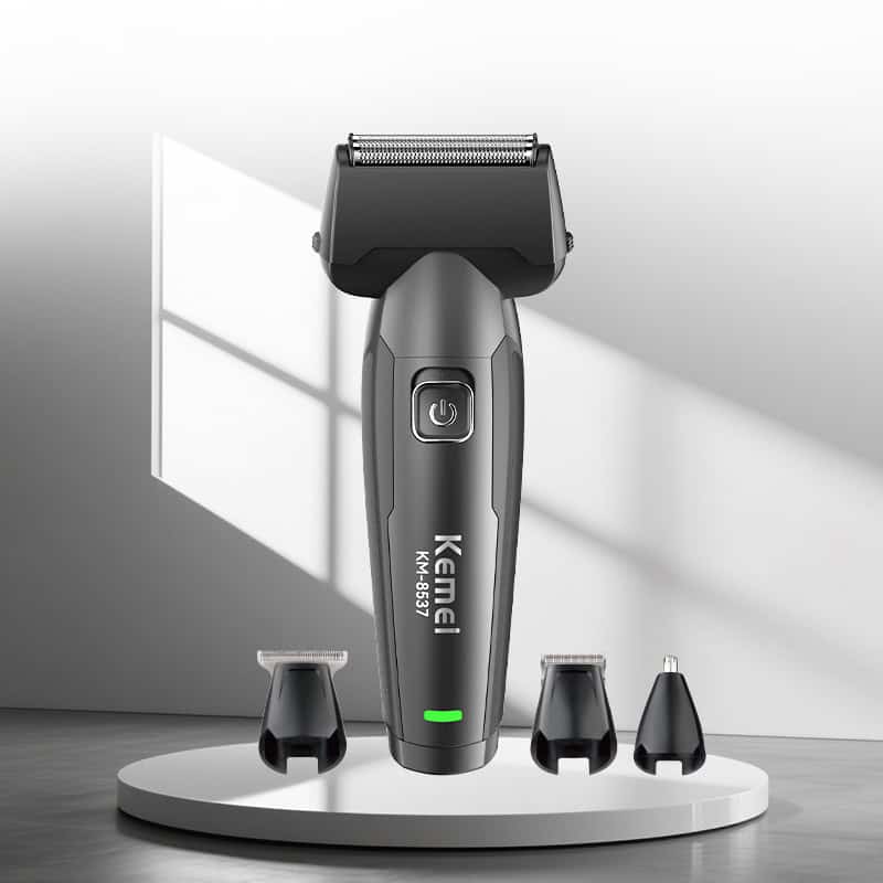 Kemei KM-8537 Foil Blades Hair Shaver 4 in 1 Set