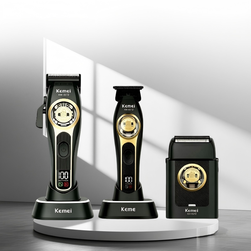 Kemei KM-8572 Professional Barber Clipper Combo
