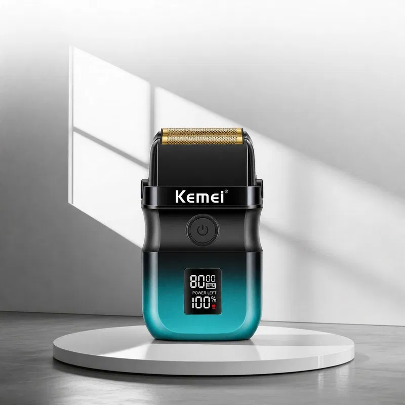 Kemei Km-t420 Dural Blades Electrical Shaver For Males