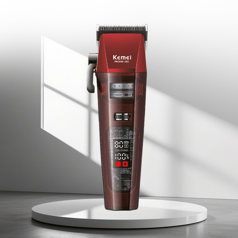 Kemei Pro KM-1382 Salon Clipper 21 Speed Outer Rotor